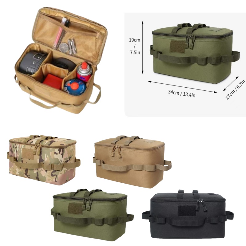 Camping Cooking Organizer - Açık Kese Kamp saklama çantası Pişirme