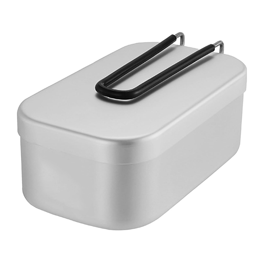 Camping Cooking Organizer - 800 ML Alüminyum Öğle Yemeği Kutuları